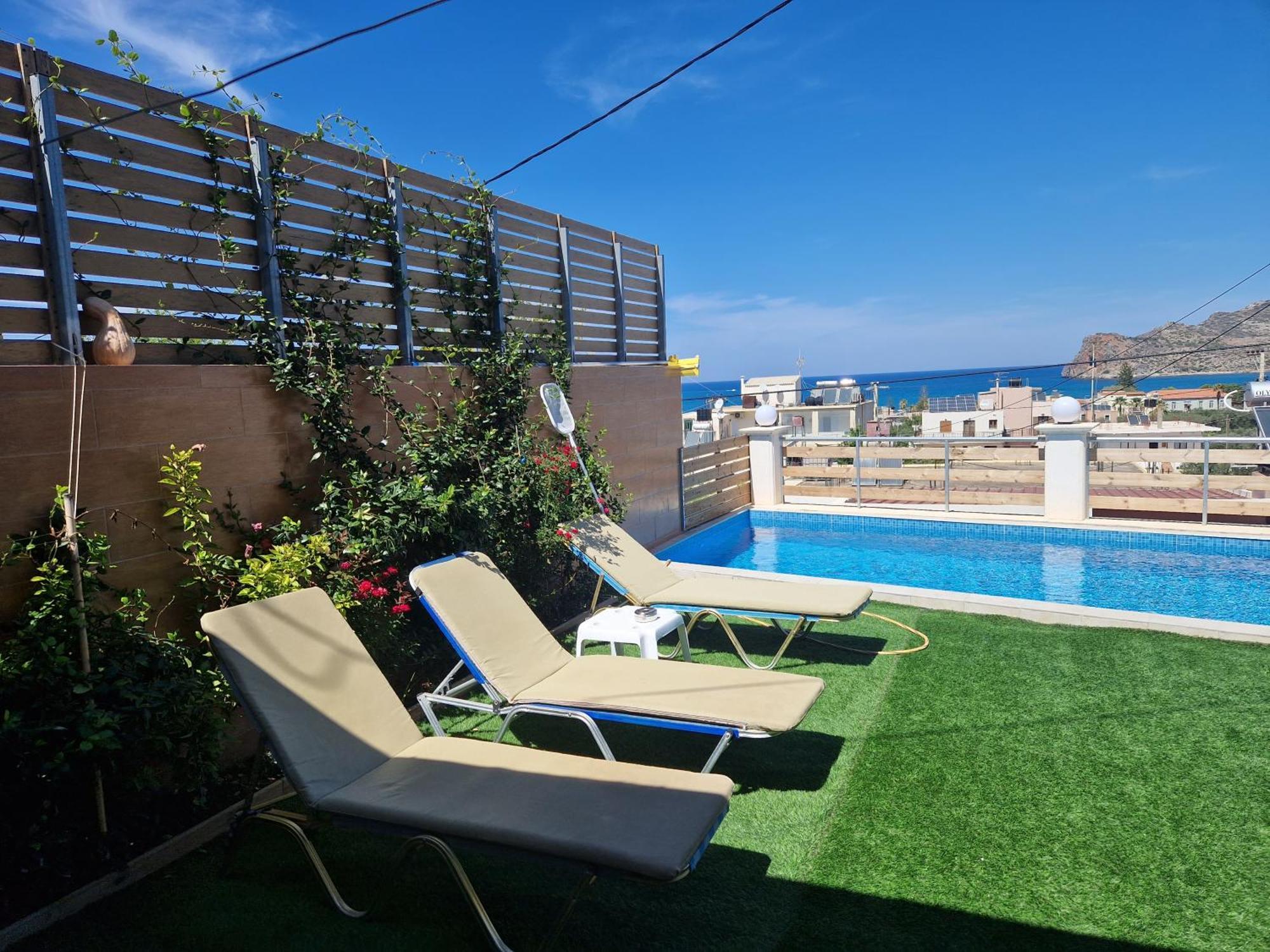Claudia Villa 2 Agia Marina Exteriér fotografie